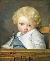 Le Petit Boudeur By Jean Baptiste Greuze