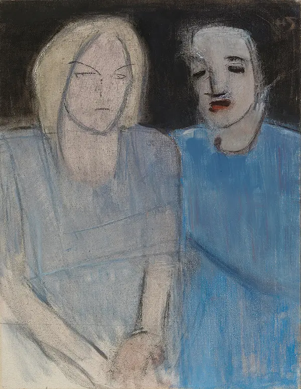 Friends By Helene Schjerfbeck