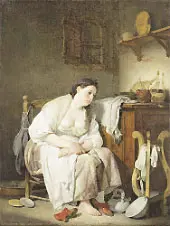 Indolence By Jean Baptiste Greuze