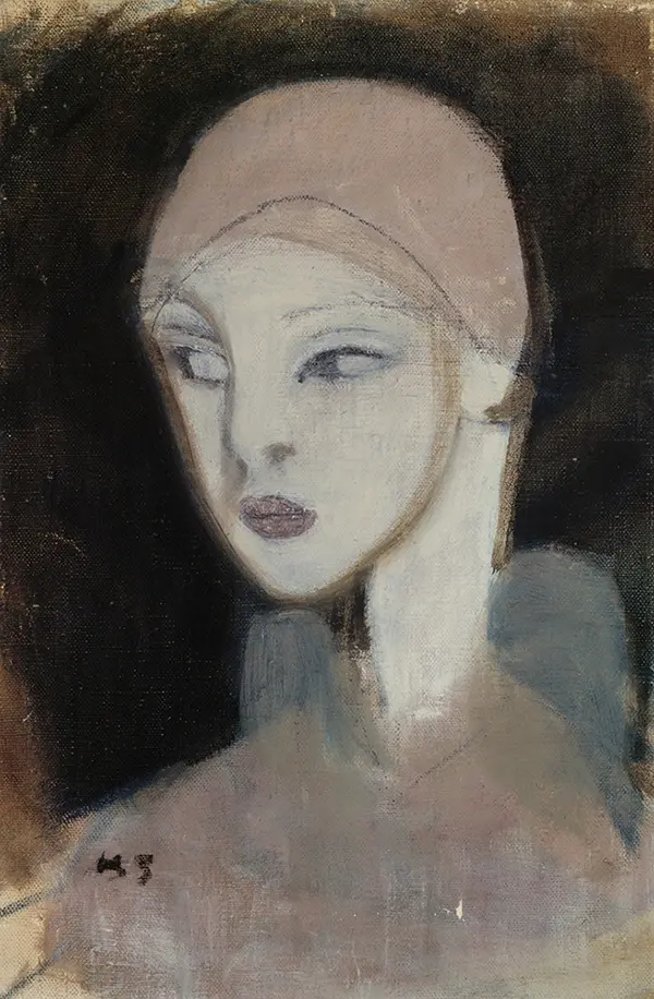 Girl from the Islands By Helene Schjerfbeck