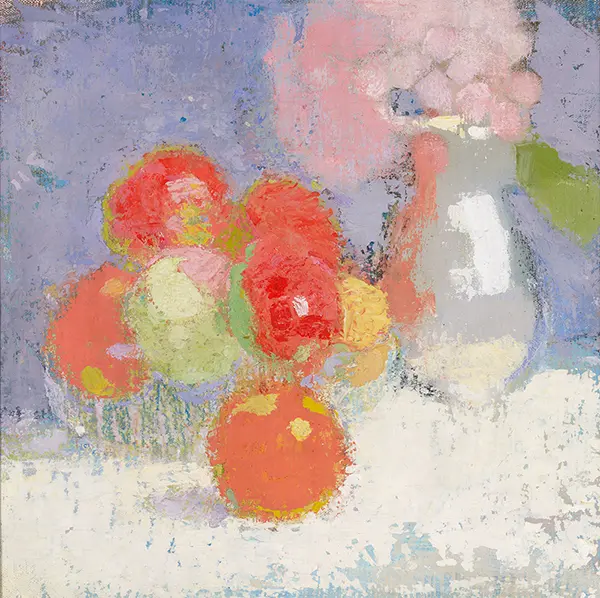 Red Apples By Helene Schjerfbeck