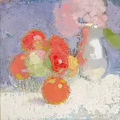 Red Apples By Helene Schjerfbeck