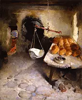 The Bakery By Helene Schjerfbeck