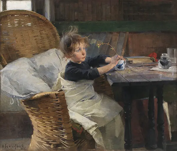 The Convalescent By Helene Schjerfbeck