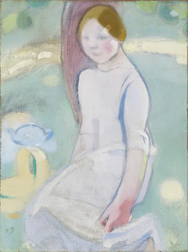 Under the Linden By Helene Schjerfbeck