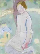 Under the Linden By Helene Schjerfbeck