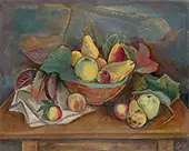 Still Life with Fruit 1922 By Karl Hofer