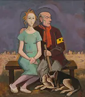 The Blind Man and the Girl By Karl Hofer