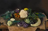 Vegetable Still Life 1938 By Karl Hofer