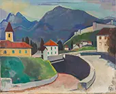 Vor Bellinzona 1930 By Karl Hofer