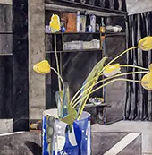 Yellow Tulips, 1922 By Charles Rennie Mackintosh