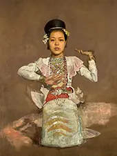 The Burmese Dancer VI By Gerald Festus Kelly