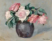 Bouquet of Roses By Theophile Alexandre Steinlen