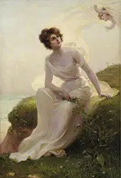 The Caress of a Summer Breeze By Edouard Bisson