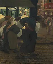 The Laundresses By Theophile Alexandre Steinlen