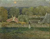 An Autumn Evening 1895 By Henri Le Sidaner
