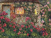 Country House Among Roses, 1913 By Henri Le Sidaner