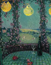 The Gloriette Gerberoy, 1929 By Henri Le Sidaner