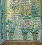 The Hydrangeas, 1918 By Henri Le Sidaner