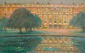 The Palace Summer Morning Hampton Court, 1908 By Henri Le Sidaner