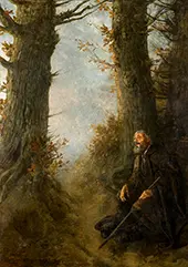 Tired Wanderer 1878 By Alphonse Legros