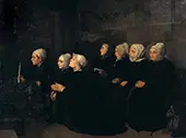Women at Prayer By Alphonse Legros