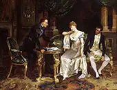 The Decision 1897 By Henry Gillard Glindoni