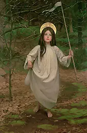 The Flag, 1910 By Thomas Cooper Gotch