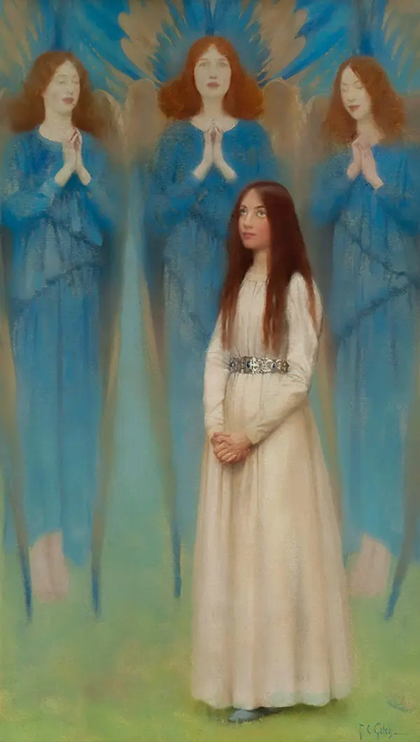 A Vision of Angels By Thomas Cooper Gotch