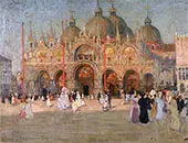 St.Marks Venice By Emanuel Phillips Fox