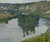 Les Andelys on Seine c1909 By Emanuel Phillips Fox