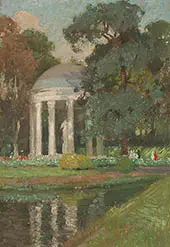 The Temple of Love Versailles By Emanuel Phillips Fox