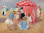 On the Sand By Emanuel Phillips Fox