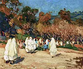 Moslems in Procession By Emanuel Phillips Fox