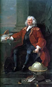 Hogarth's Portrait of Captain Thomas Coram By William Hogarth