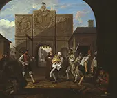 The Gate of Calais 1749 By William Hogarth