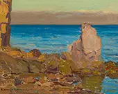 Tide Pools Catalina By Granville Redmond