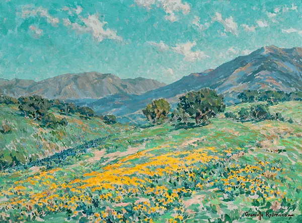 California Wildflowers By Granville Redmond