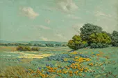California Poppy Field, 1915 By Granville Redmond