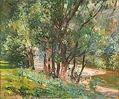 The Creek at Stanwell Park 1914 By Emanuel Phillips Fox
