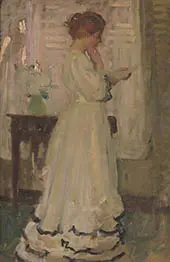 The Letter c1908 By Emanuel Phillips Fox