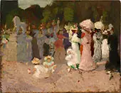 Paris Park Sceneg By Emanuel Phillips Fox