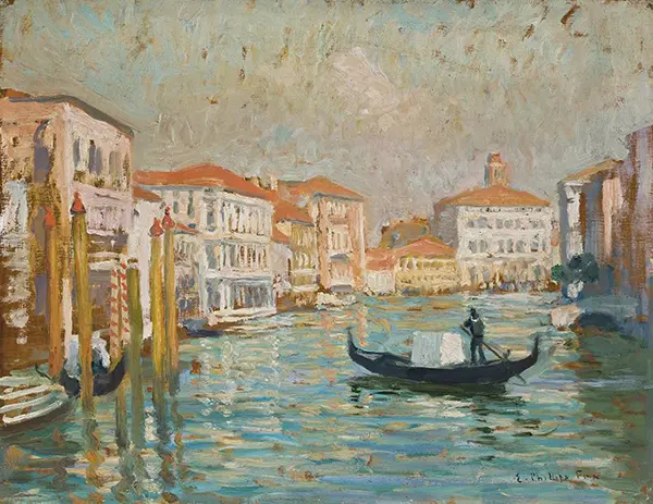 Venice 1907 By Emanuel Phillips Fox