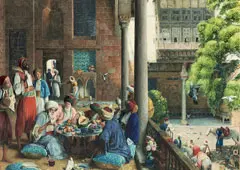 The Midday Meal Cairo 1875 By John Frederick Lewis
