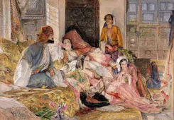 The Harem c1850 By John Frederick Lewis