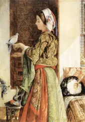 Caught the Dove Cairo By John Frederick Lewis