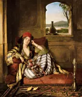 Favourite of the Harem By John Frederick Lewis