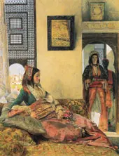 An Armenian Lady in Cairo By John Frederick Lewis