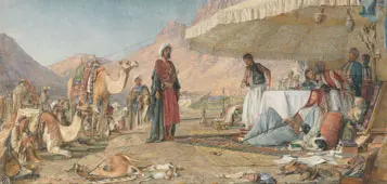 A Frank Encampment in the Desert of Mount Sinai 1842 By John Frederick Lewis