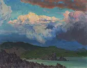 Le Lac Chambon 1914 By Emile Friant